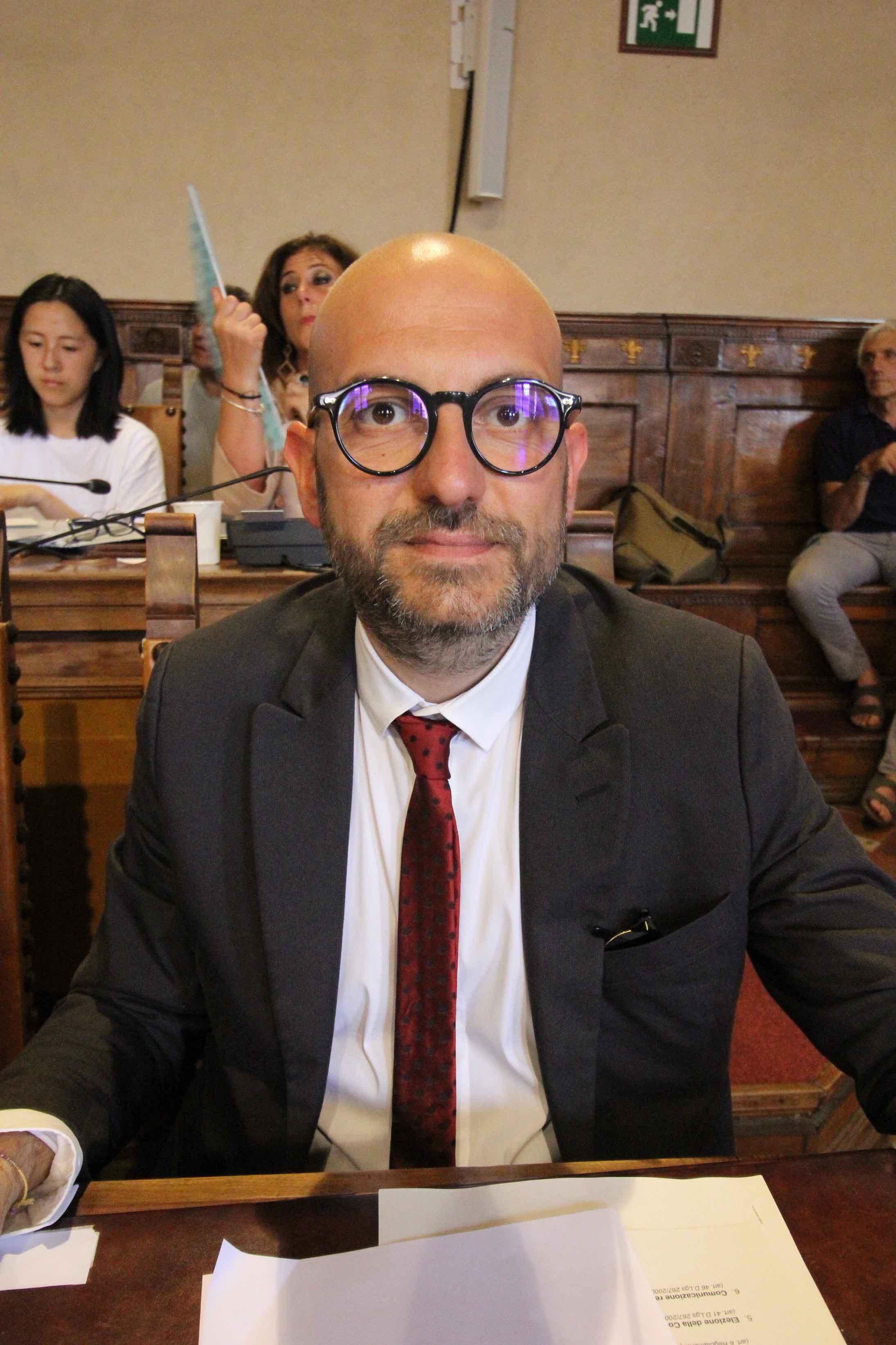 Il consigliere comunale Giacomo Sbolgi