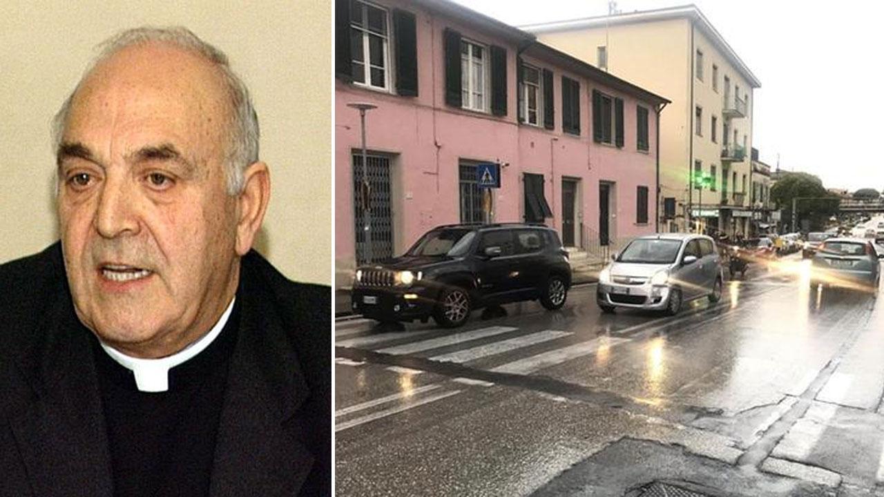 Prete ucciso da auto pirata, caccia alla targa nelle immagini della videosorveglianza