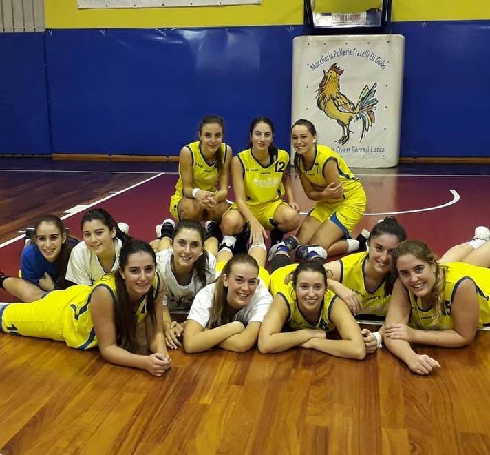 Poker di vittorie per le squadre del Basket Femminile Porcari 