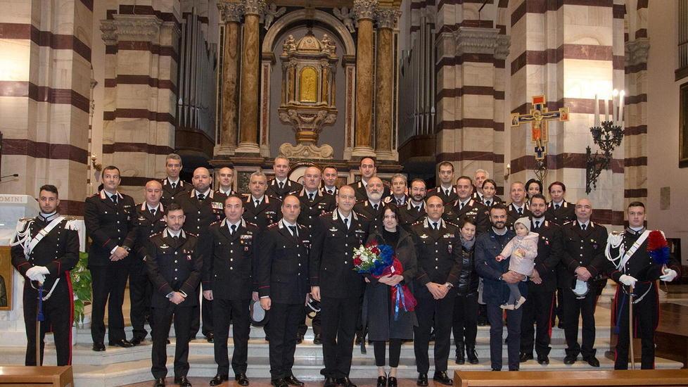 Messa con il vescovo per la Virgo Fidelis