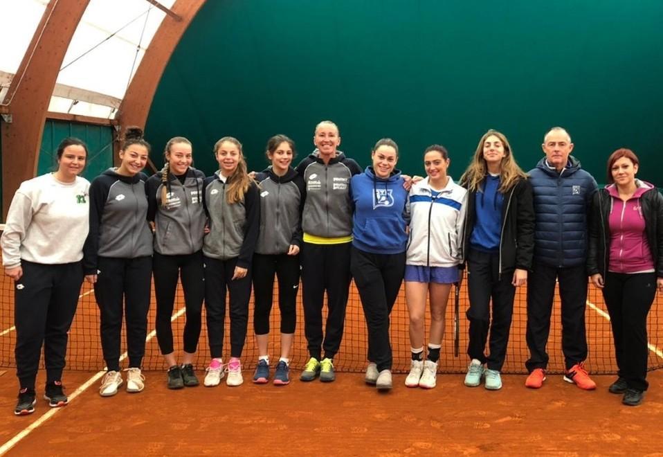 L’ace vincente di Banditella nel derby col Tennis Club Casucci-Rosellini decisive