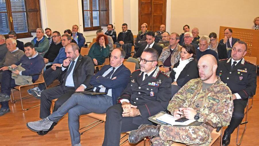 Protezione civile Riunione con il prefetto