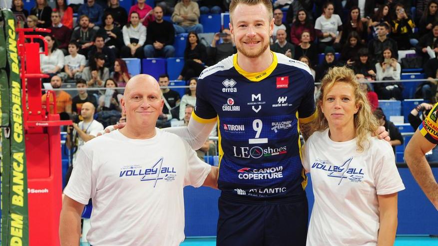 Lo Zar e gli assi del sitting volley