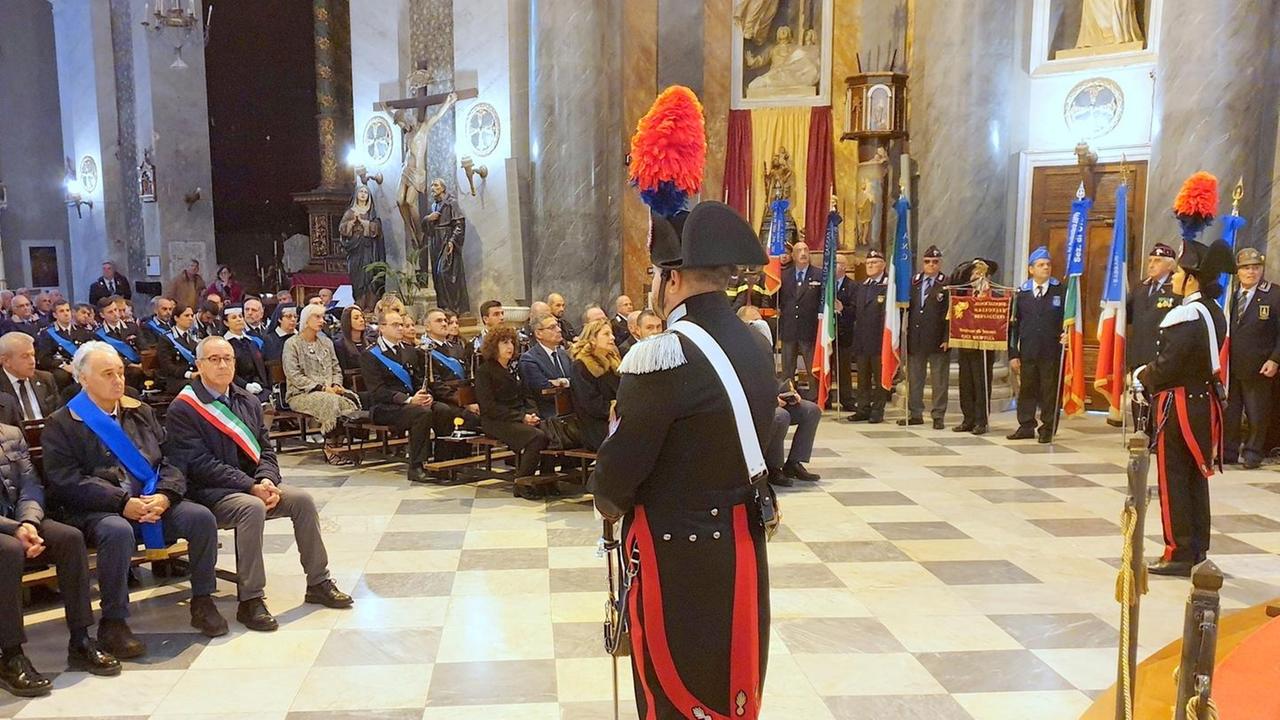 I carabinieri celebrano la patrona