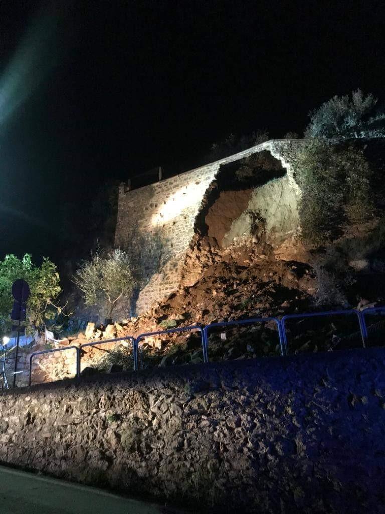 Paura per una frana a Montebradoni nella notte - Video