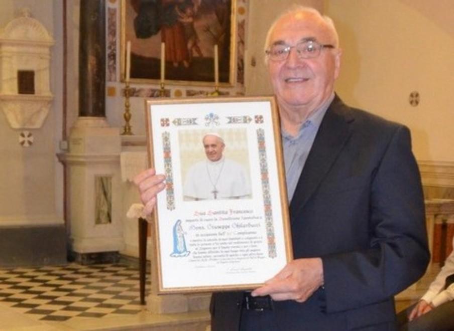Il monsignore urtato anche da uno scooter quando era a terra