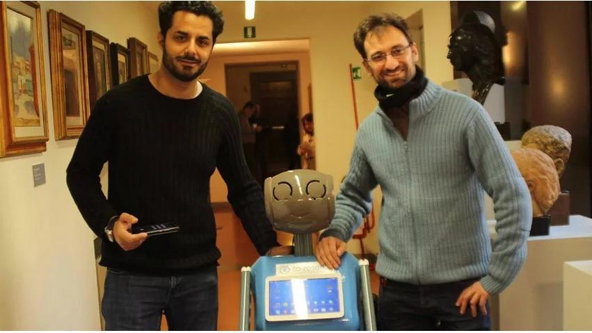 Marco Scafuro e Manuele Bonaccorsi “padri tecnologici” del robot