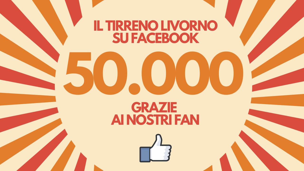 Il Tirreno Livorno: siamo cinquantamila su Facebook