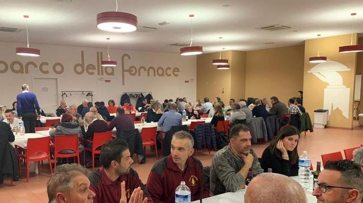 Una cena “liberatoria” per ringraziare gli angeli della Protezione civile