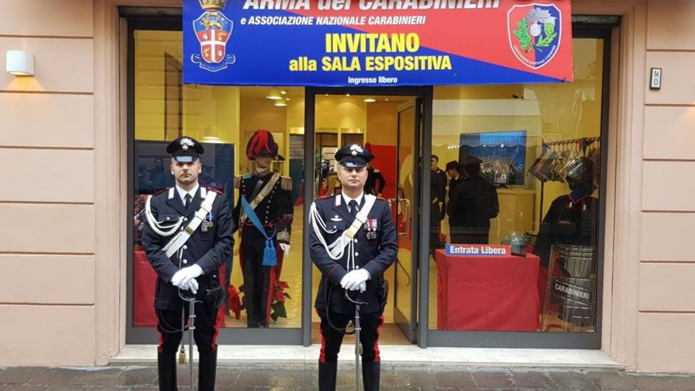Stand dell’Arma alla fiera