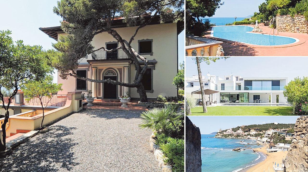 L'ex villa di Alberto Sordi e i paradisi a picco sul mare: 15 dimore di lusso sono sul mercato 