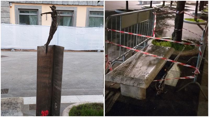 Divelta “Sophia”, la statua in ricordo di Cristina Biagi