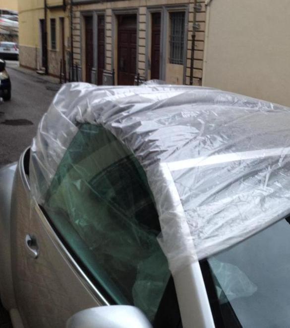 Auto danneggiate nella notte