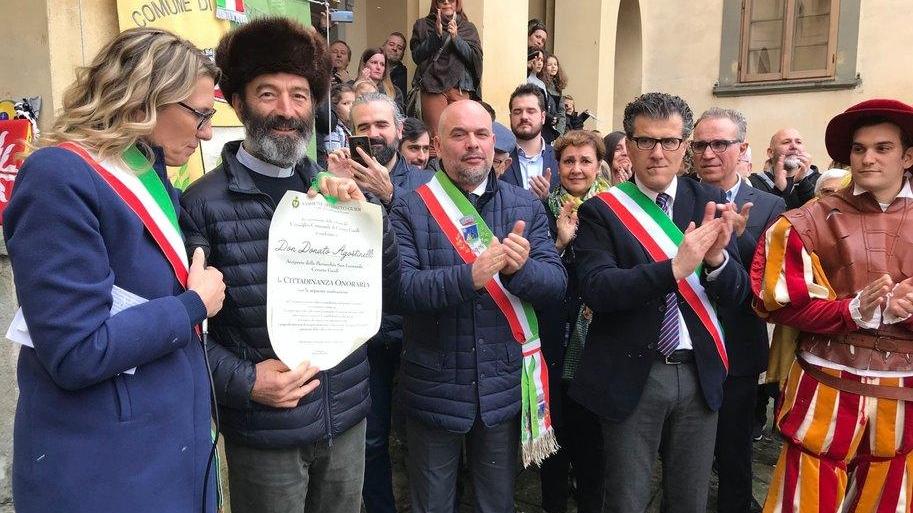 Don Donato è diventato cittadino onorario di Cerreto