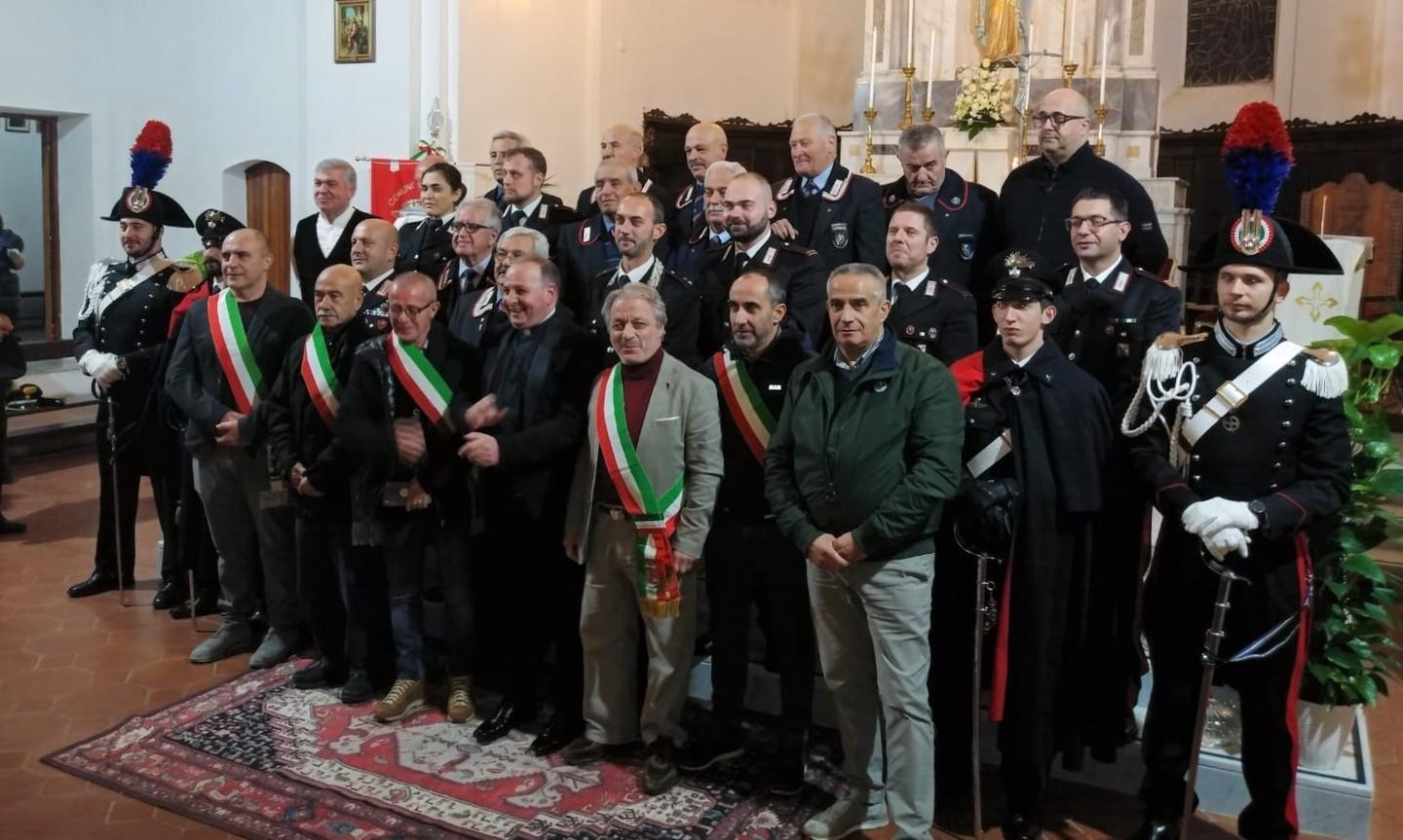 I carabinieri onorano la Virgo Fidelis