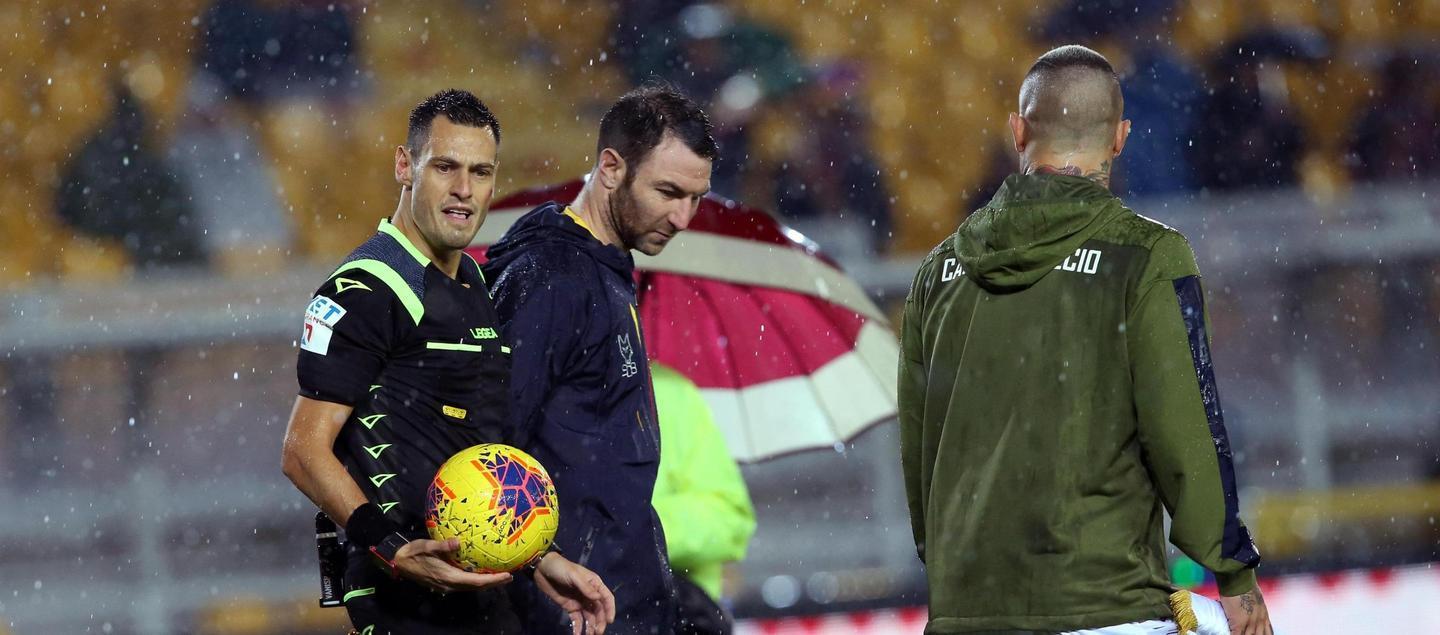 «Noi e loro volevamo giocare L’arbitro ha deciso per il no» 