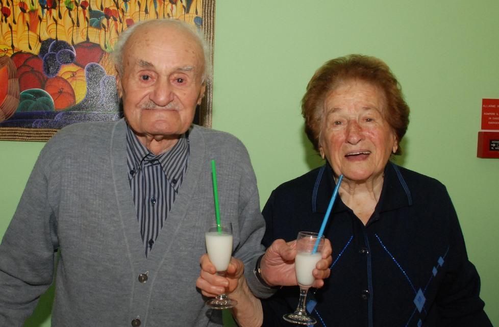 Marito e moglie da 72 anni