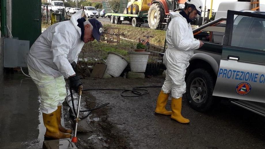A Budrio per l’esondazione