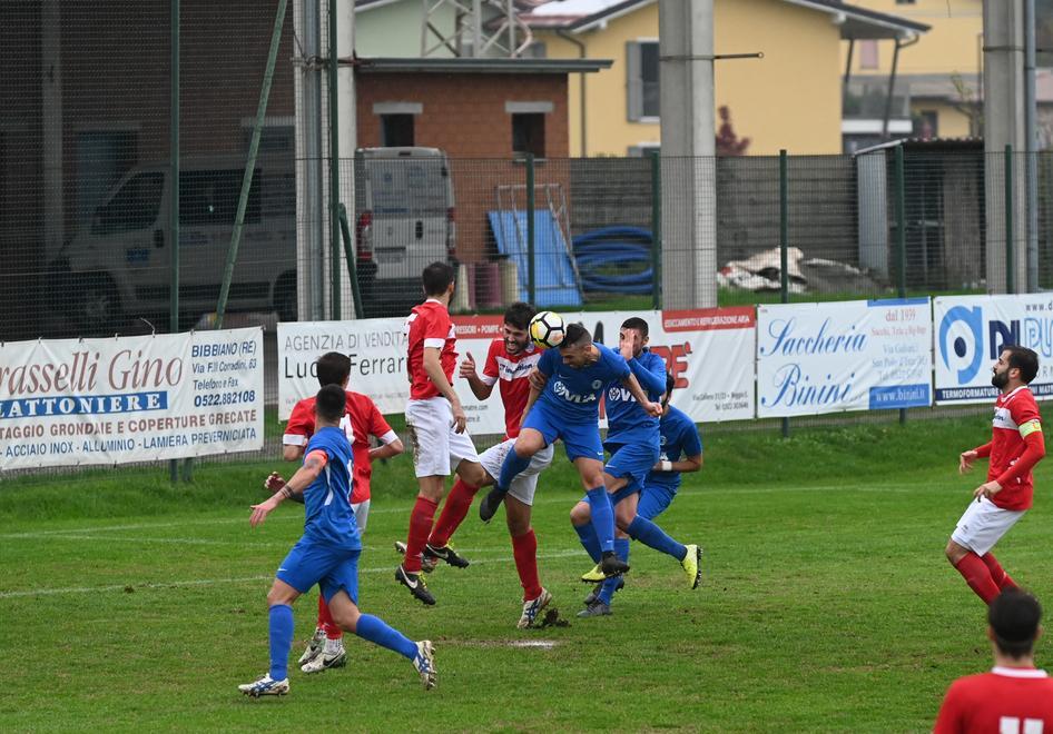 Bibbiano Sanpolo e Rolo pareggiano tante occasioni ma nessun gol 