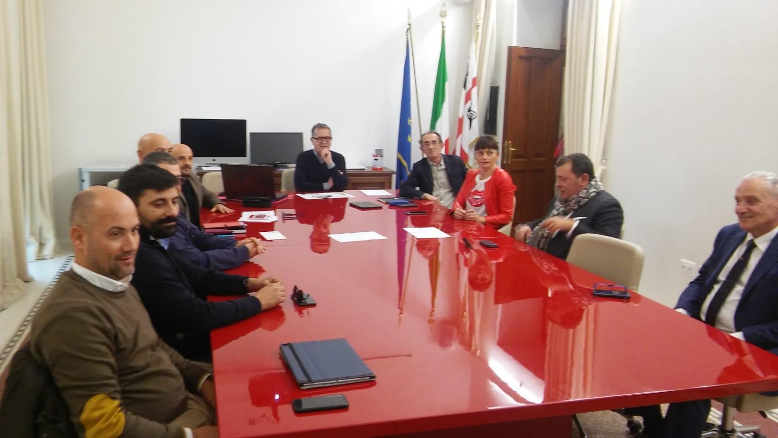L'incontro di ieri in municipio