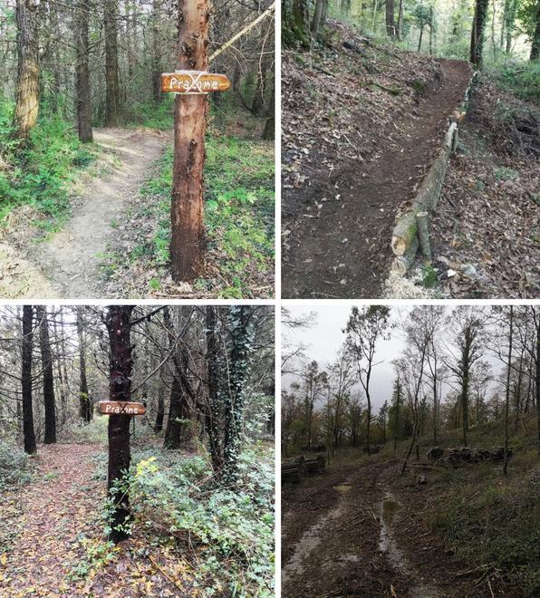 Non esiste più il sentiero per amanti di mountain bike 