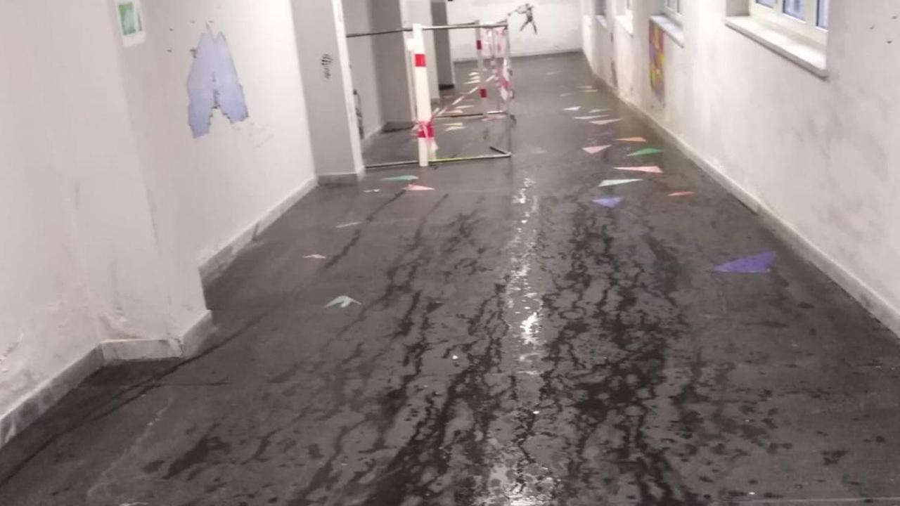 Allarme rosso al Fermi piove dentro le aule