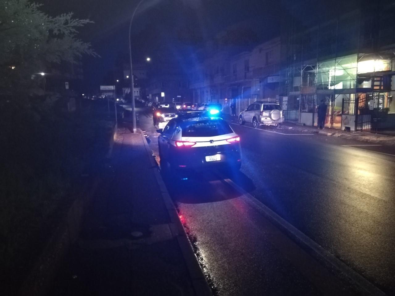 Il luogo dell'incidente che è costato la vita all'ex componidori della Sartiglia 2002 Carlo Ligas