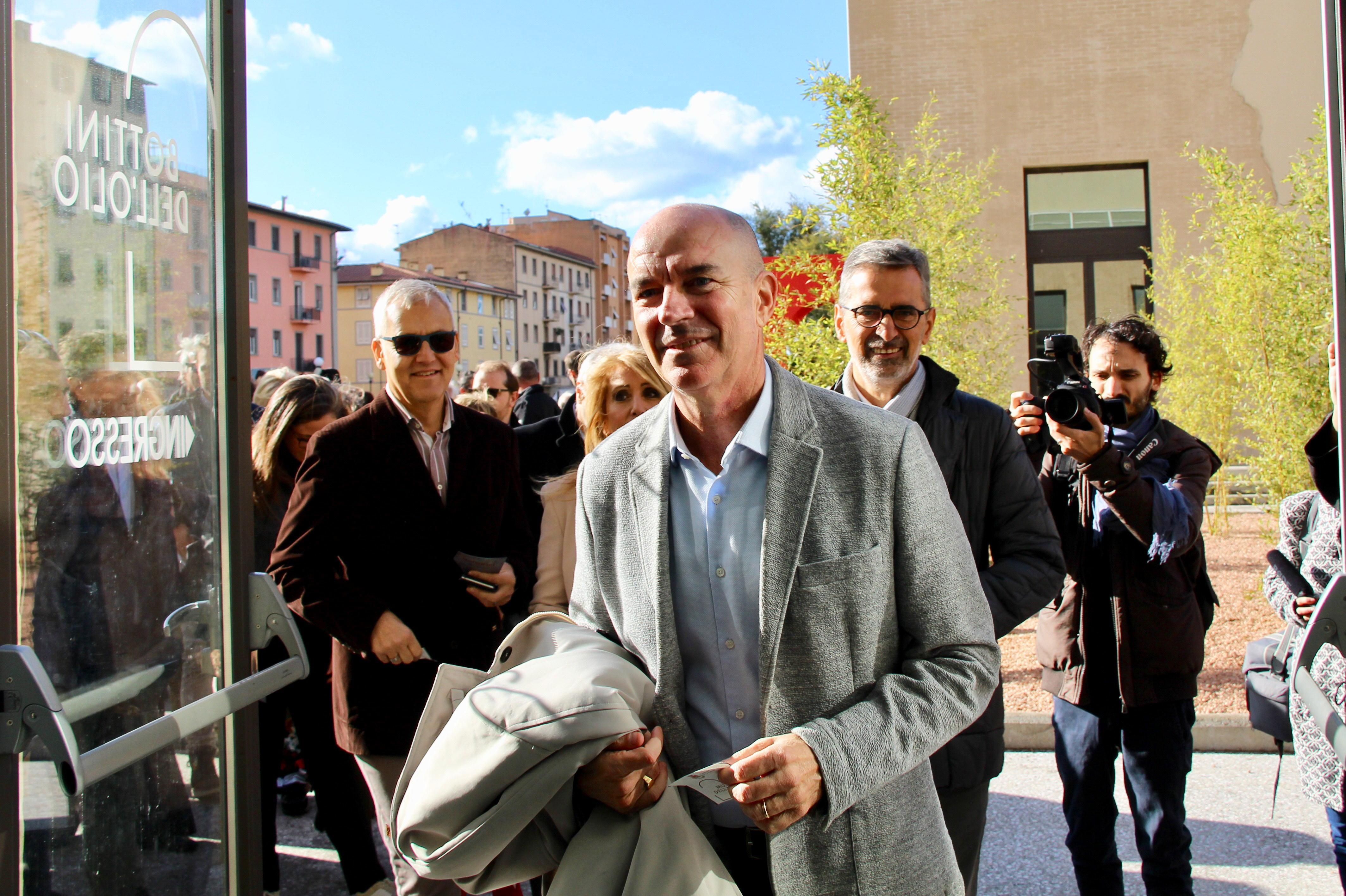 Il sindaco di Livorno Luca Salvetti