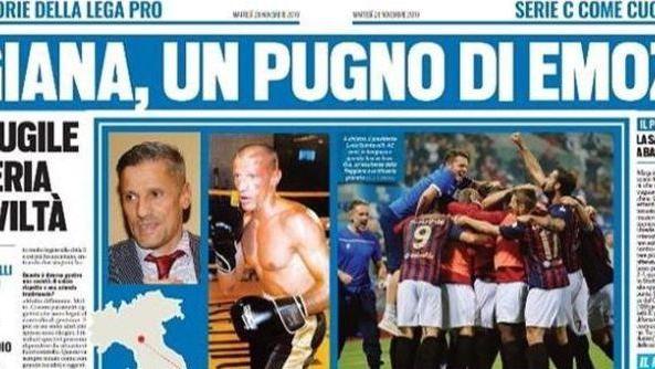 Paginone sulla Regia su Tuttosport