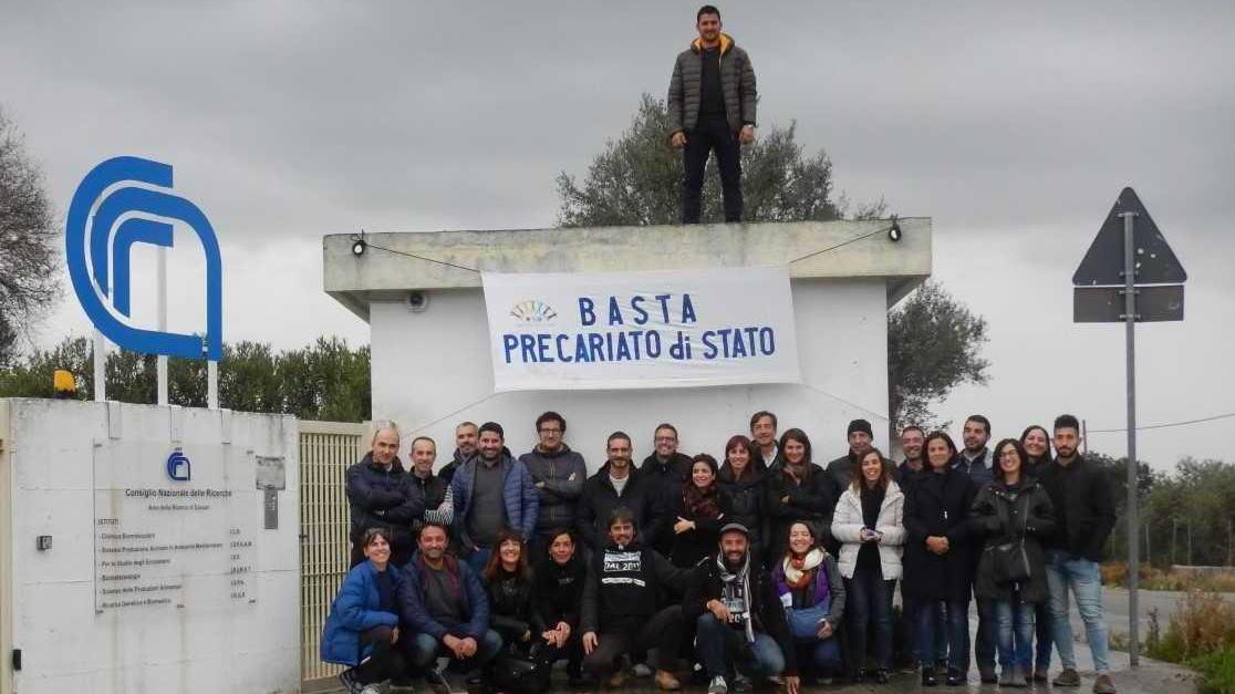 I precari del Cnr protestano a Cagliari