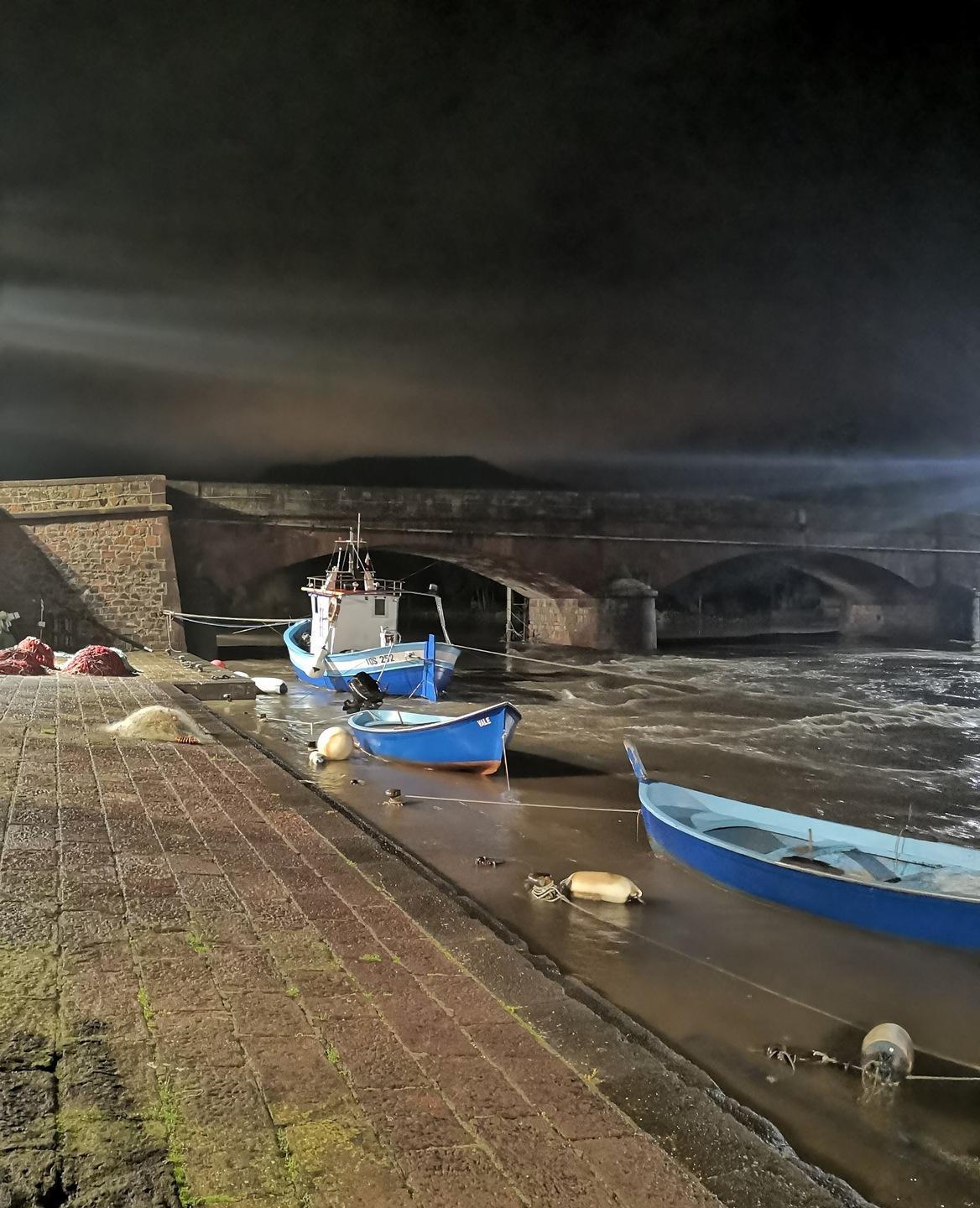 Il Temo in piena ma sotto controllo 