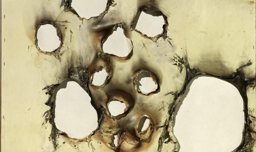 La "Combustione" di Alberto Burri
