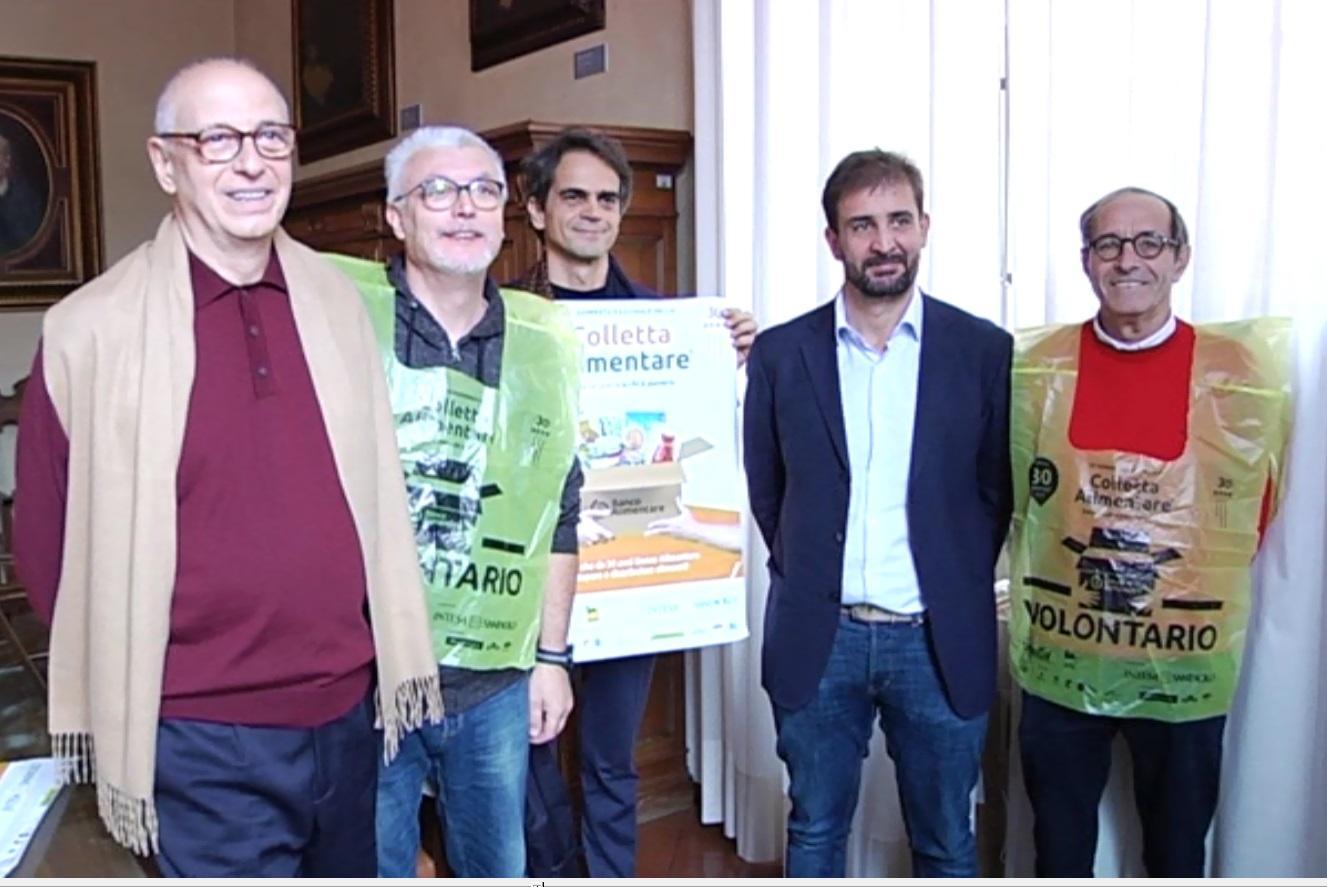La presentazione della Colletta alimentare