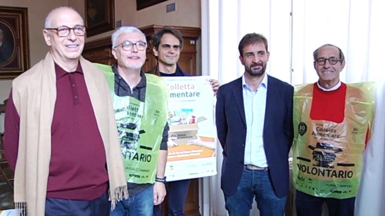 La presentazione della Colletta alimentare