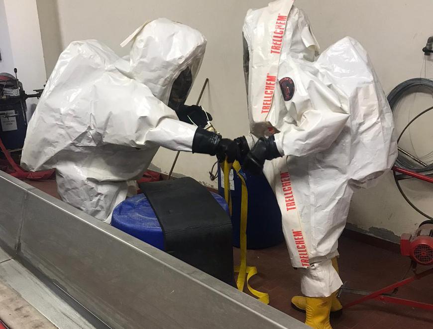 Rischio chimico e nucleare, i vigili del fuoco reggiani a scuola di prevenzione