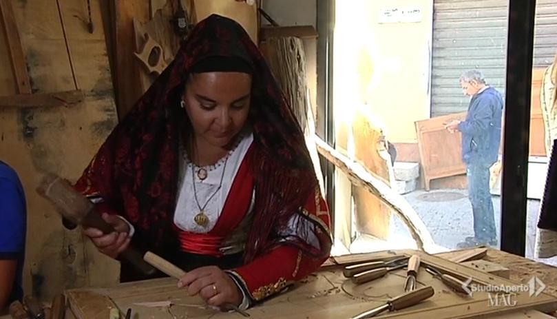 Una bella immagine tratta dal servizio tv su Buddusò