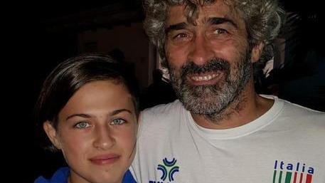 Padre e figlia diventano campioni italiani insieme