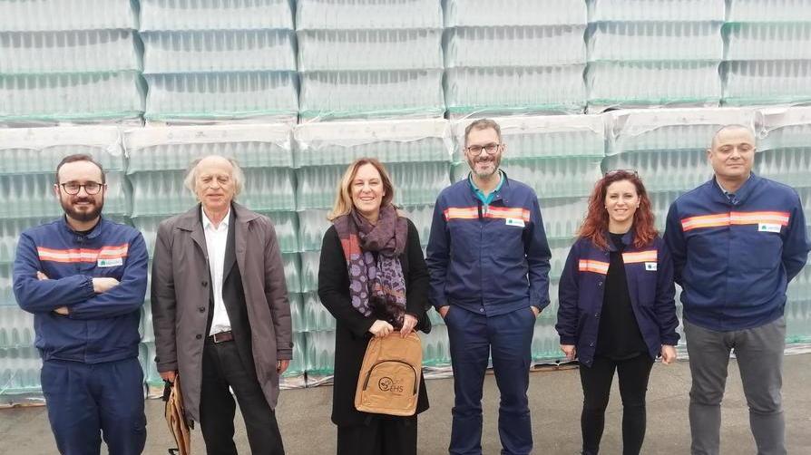 L’assessore Fratoni in visita da Verallia