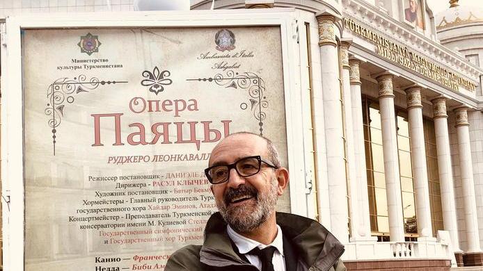 Daniele De Plano fa riscoprire la grande lirica al Turkmenistan