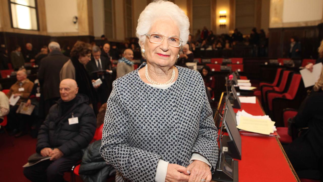 La senatrice Liliana Segre