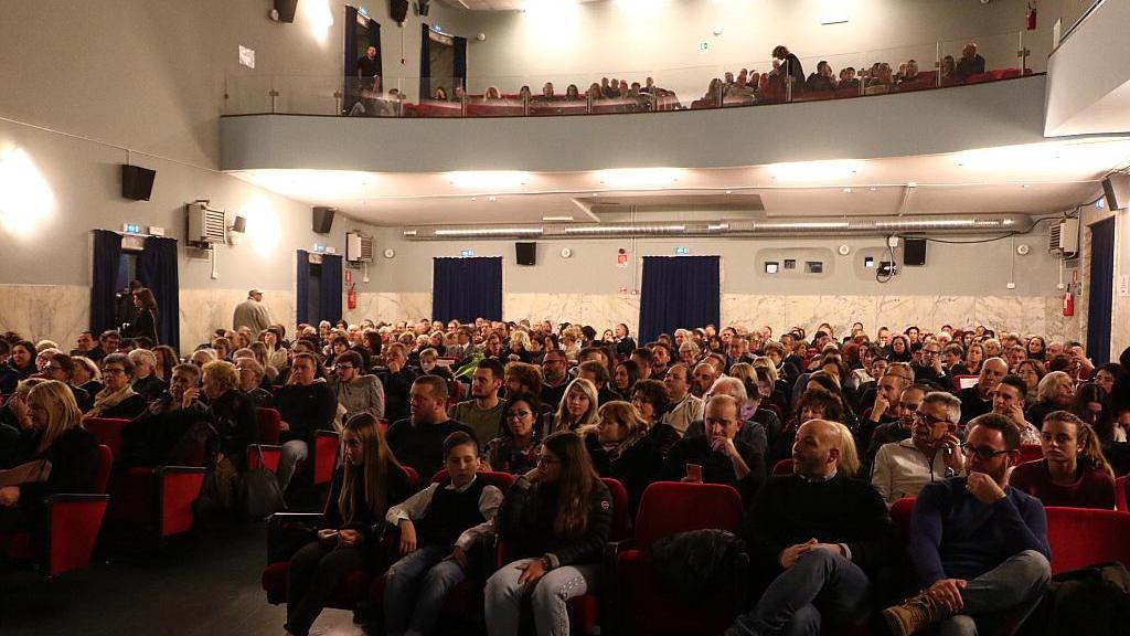 La platea del Garibaldi