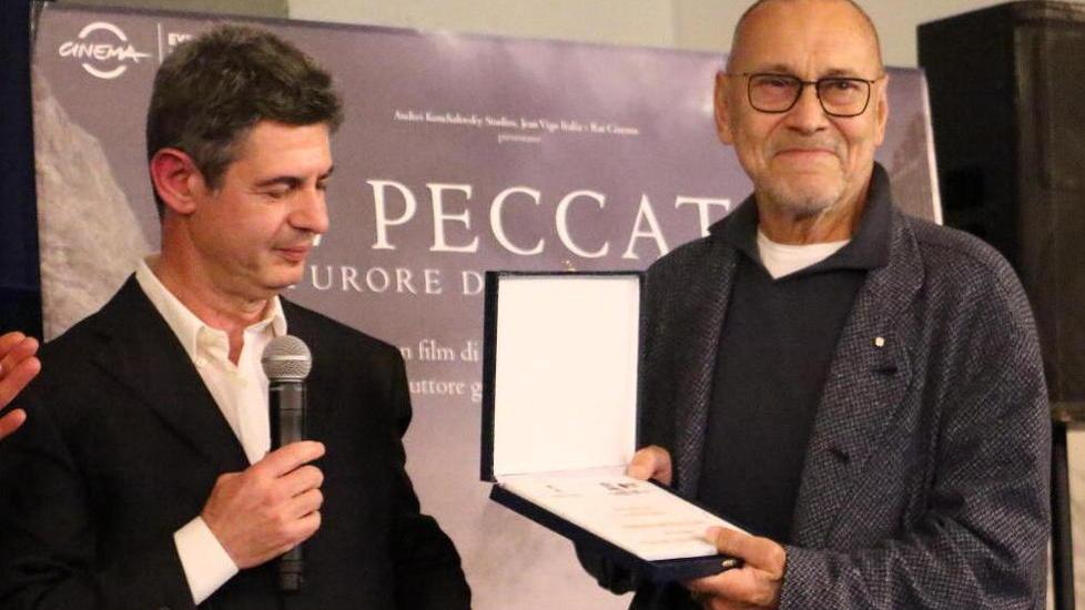 Andrei Konchalovsky: «Cavatori questo film è anche vostro, diventerete famosi»