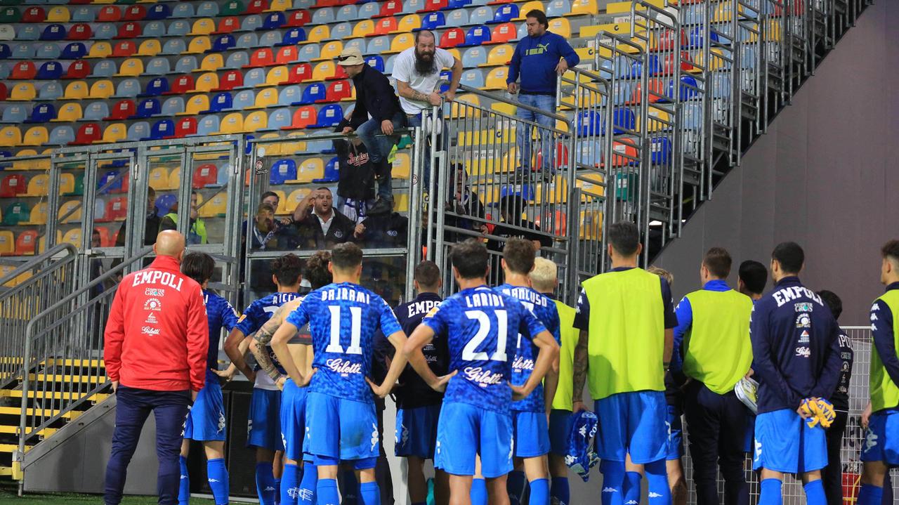 L'Empoli sprofonda a Frosinone