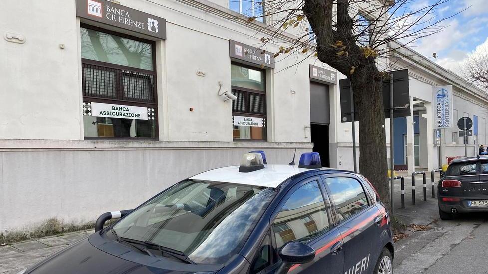 La banca rapinata ieri per la seconda volta in 21 giorni