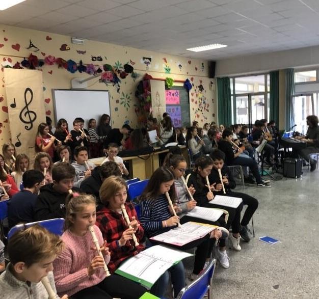 Un successo la festa della musica all’istituto comprensivo Giusti 