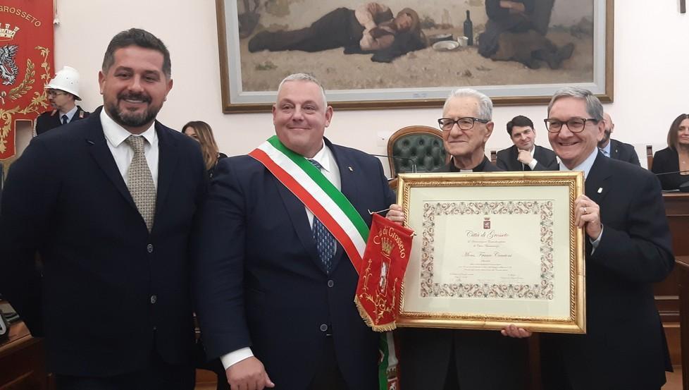 A Don Franco e Cemivet i riconoscimenti cittadini 