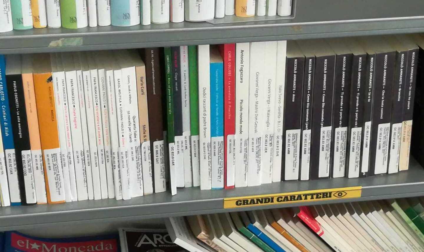 Cinquanta libri a grandi caratteri per la lettura degli ipovedenti