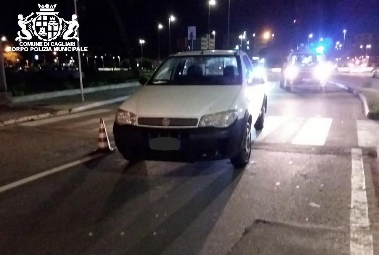 Cagliari, investe in stato di ebbrezza un pedone sulle strisce