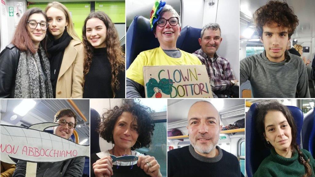 Sardine in viaggio verso Firenze: delusi e debuttanti, tutti insieme sotto il segno dei pesci. Ma lontano dai partiti 