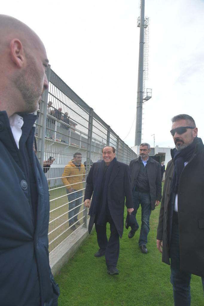 Berlusconi al Nespoli (foto vanna sanna)